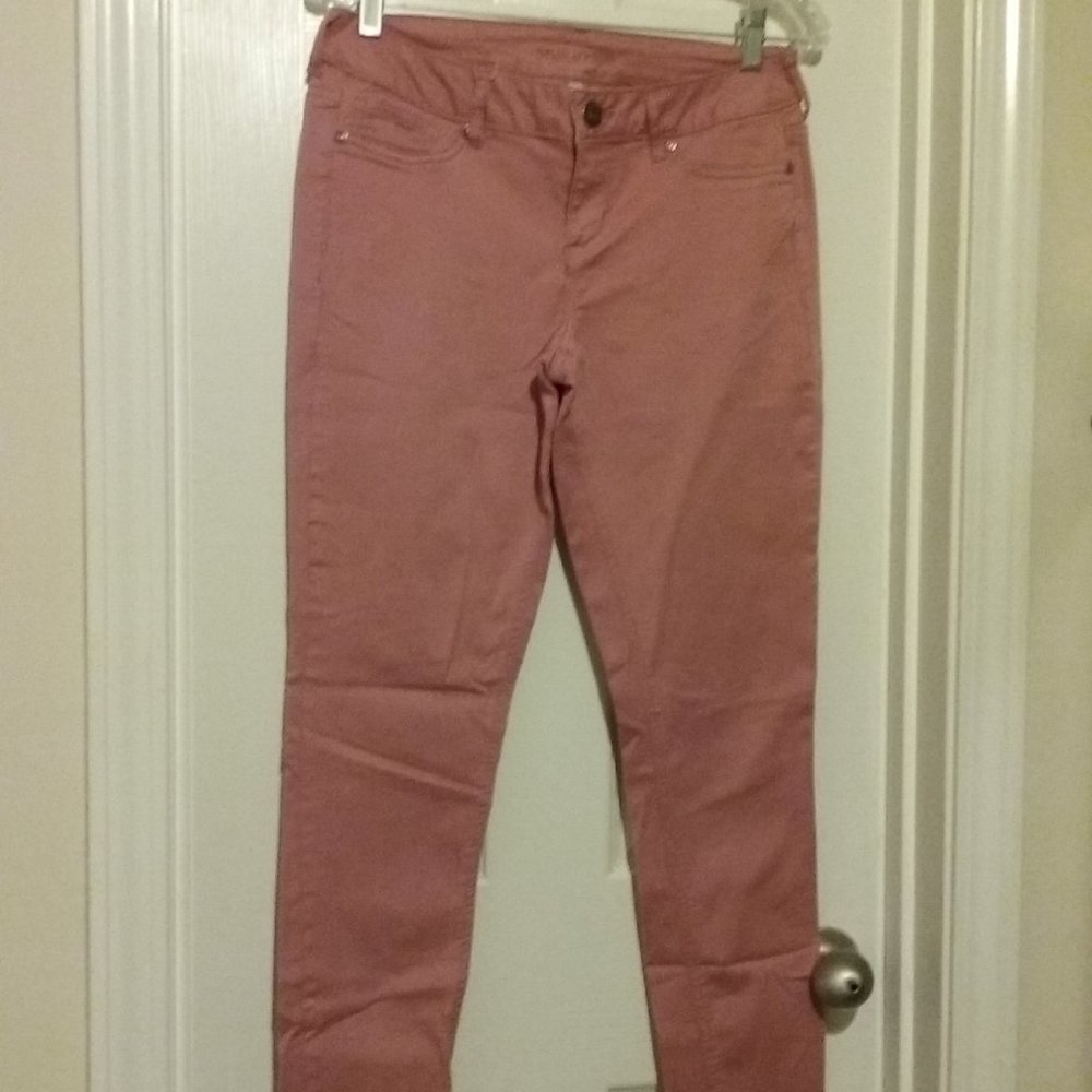 Mauve Maurices' Denim Jeggings, size M-R